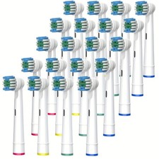 Têtes de Brosse à Dents Recharge Compatibles Oral-B  Lot de 4/12/16/20 pièces