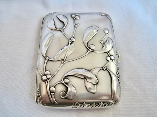 étui cigarettes art nouveau - étui,