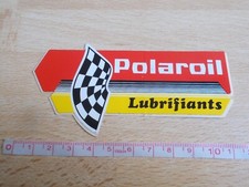 Autocollant POLAROIL LUBRIFIANTS