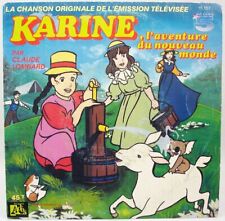 Karine, l'aventure du nouveau monde - Disque 45Tours - Bande Originale Série Tv 