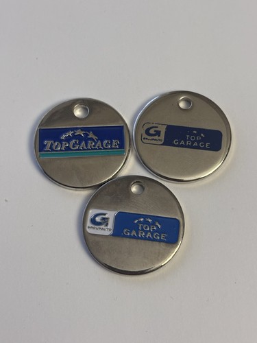 Lot jetons de - 3, caddie