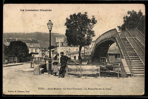 Cpa toul saint - toul,, saint-mansuy,
