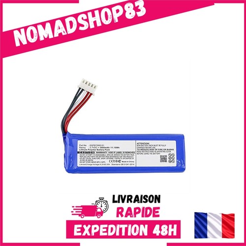 Batterie 3000mah jbl flip - 3000mah,