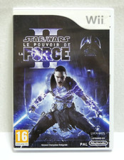STAR WARS LE POUVOIR DE LA FORCE II JEU NINTENDO WII LUCAS ARTS SANS NOTICE FRA