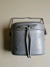 Rare Gamelle Allemande Aluminium Hybride Kochgeschirr Fin Guerre WW2  1944