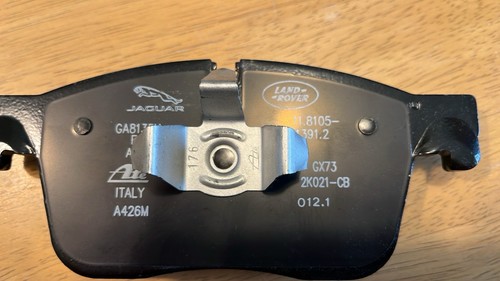 Genuine jaguar pace - f-pace, front