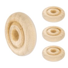 Roues En Bois 7/8" dia 1/4" epais pour Loisir 4pcs