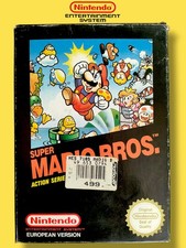 Jeu Nintendo NES Super Mario Bros FRG en boite + cale + pochette cartouche 