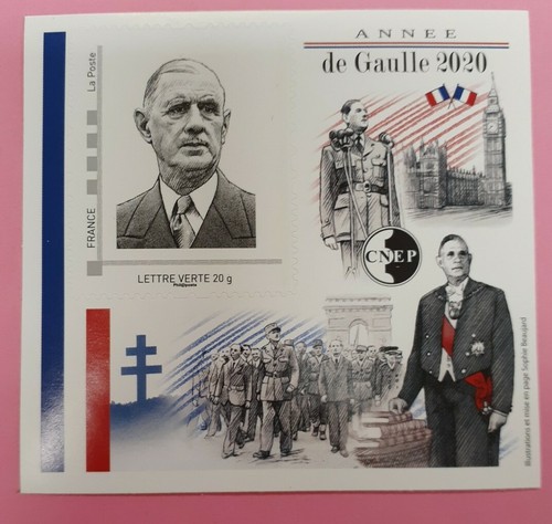 Timbre france bloc cnep - france, annee