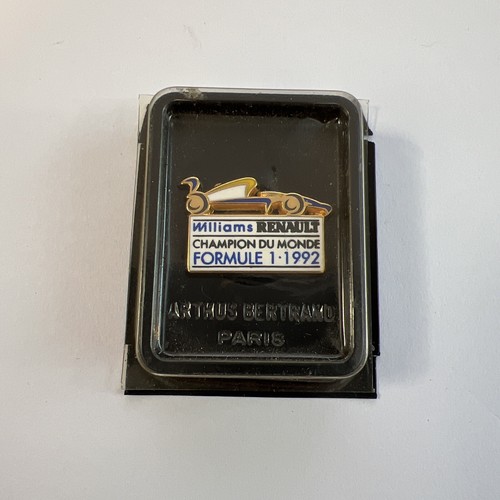 Pins renault williams formule - pins,