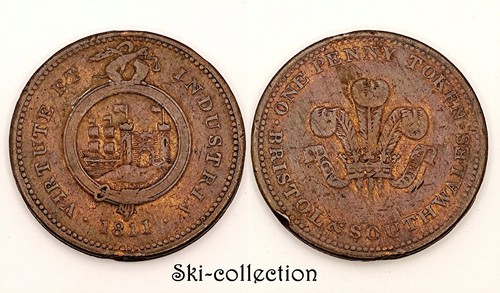 One penny token 1811 - penny,