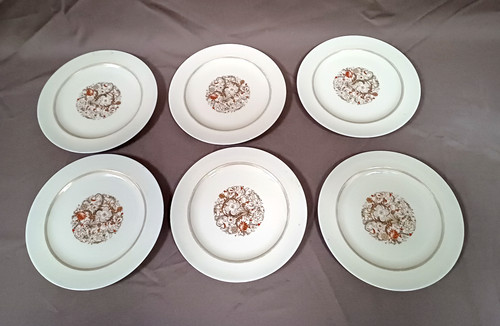Lot assiettes dessert - lot, 6