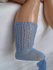 Poupée ancienne : chaussettes