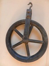 Ancien Outil ROUE / POULIE de