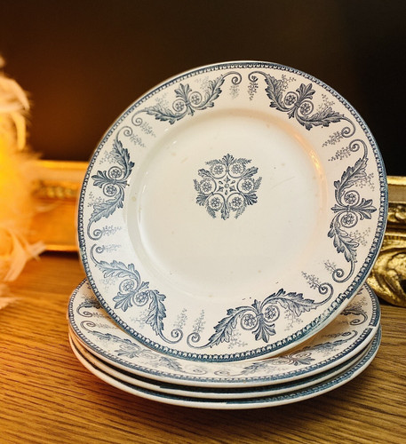 1900 assiette kg - ", luneville
