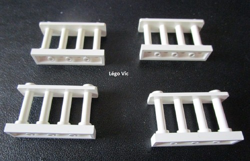 Lego 30055 barrière fence - x4,