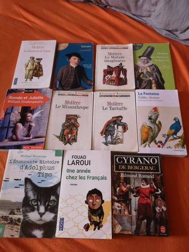 Lot livres classiques - lot,