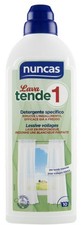 Lessive spécial voilage rideau blanc enlève grisaille saleté NUNCAS TENDE 1
