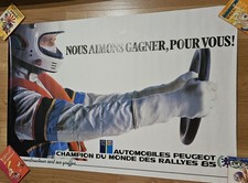 Affiche Poster Peugeot Talbot Sport 205t16 Champion 85