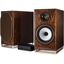 Enceinte bibliothèque active TRIANGLE Capella Nébuleuse Brune