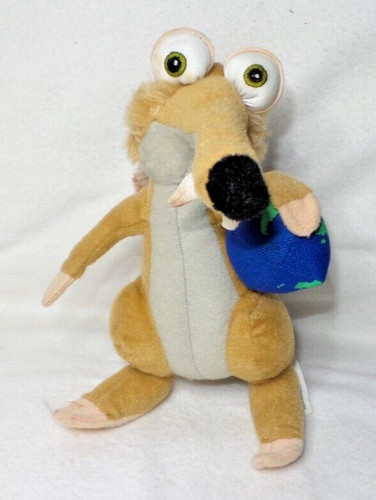 Peluche scrat globe terre ice - scrat,