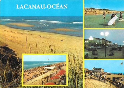 Carte postale lacanau - postale, lacanau-océan