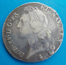 Louis XV , écu au bandeau