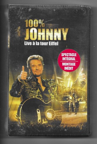 Vhs johnny hallyday - ,