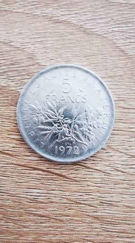 Pièce francs 1972 - pièce, 5