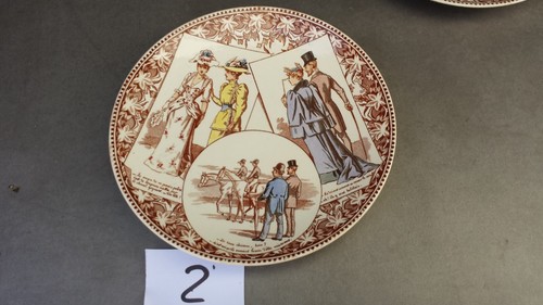Ancienne assiette parlante - 2/,