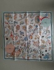  Foulard  Mouchoir Bleu