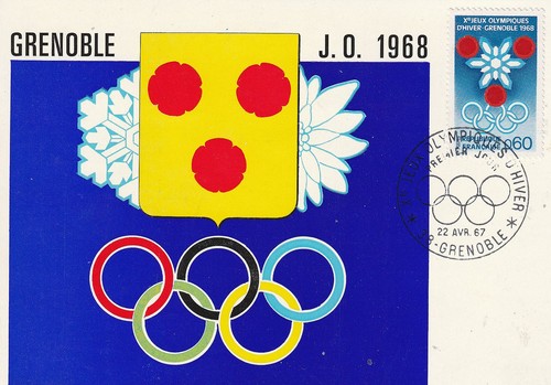 Carte 1er jour jeux - jeux, olympiques