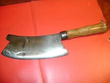 Ancien hachoir , Couperet  33 X 7 cm fer 20 x 7 cm,0,7 kg