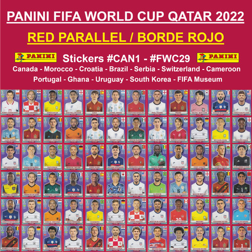 Panini world cup - cup, qatar