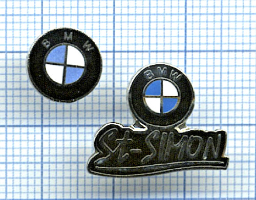 Lot pin bmw logo d - logo, +