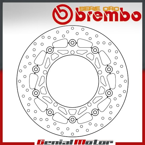 Disque frein flottant brembo - frein,