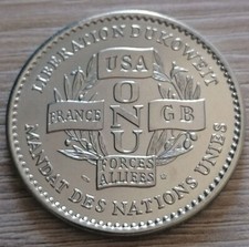 Médaille - Victoire de la Paix - Libération du Koweït  1991 en Cupronickel 