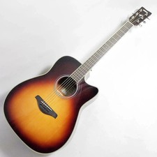 YAMAHA Fgc-Ta BS Marron Sunburst Transacoustic Guitare