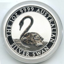 Pièce Argent Proof Cygne