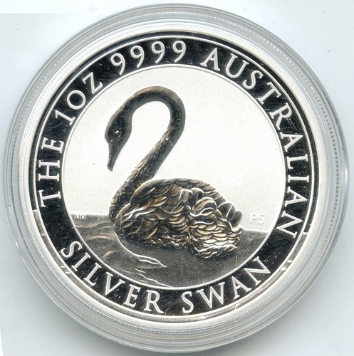 Pièce argent proof cygne - pièce,