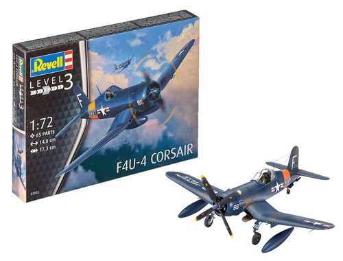 Revell f4u corsair - corsair, 1/72