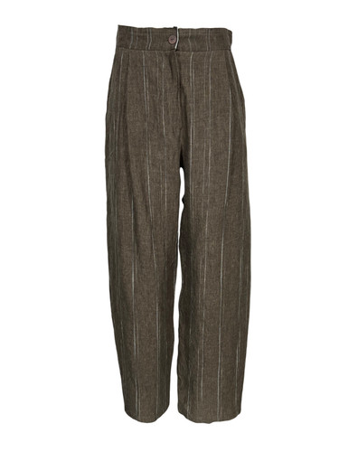 Pantalon femme large - femme, marron