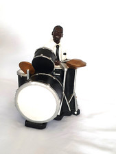 STATUE JOUEUR DE JAZZ