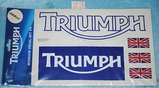 kit 5 stickers autocollants TRIUMPH réf.M9111009 neuf