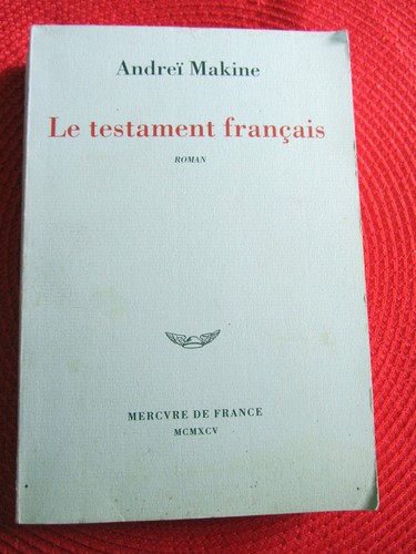 Livre testament français - livre,