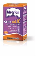 Colle tous papiers peints haute adhérence 200gr MAX METYLAN