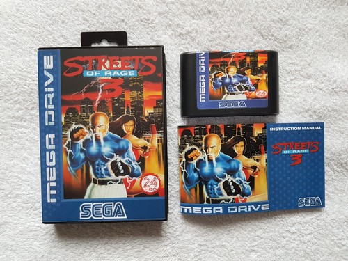 Sega megadrive streets rage - sega,