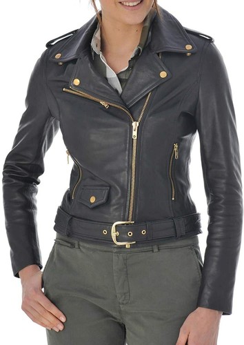 Veste femme cuir agneau - veste, en