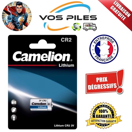 Pile lithium cr2 2 dlcr2 - pile, 3v