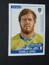 #103 CAMILLE LOPEZ ASM CLERMONT AUVERGNE PANINI RUGBY 2015-2016 TOP 14